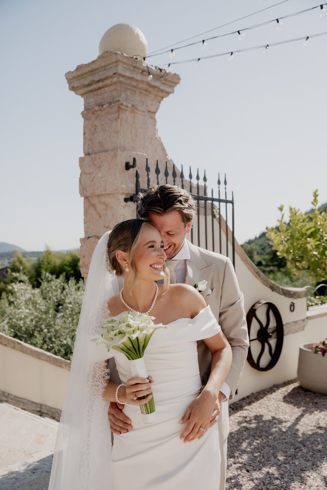 Hochzeit in der Villa Cariola am Gardasee: Kati & Philipp